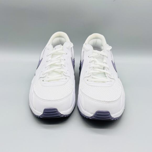 Nike Shoes Women 7.5 White Purple Air Max Excee Running Comfort Athletic Sneaker - Picture 3 of 13